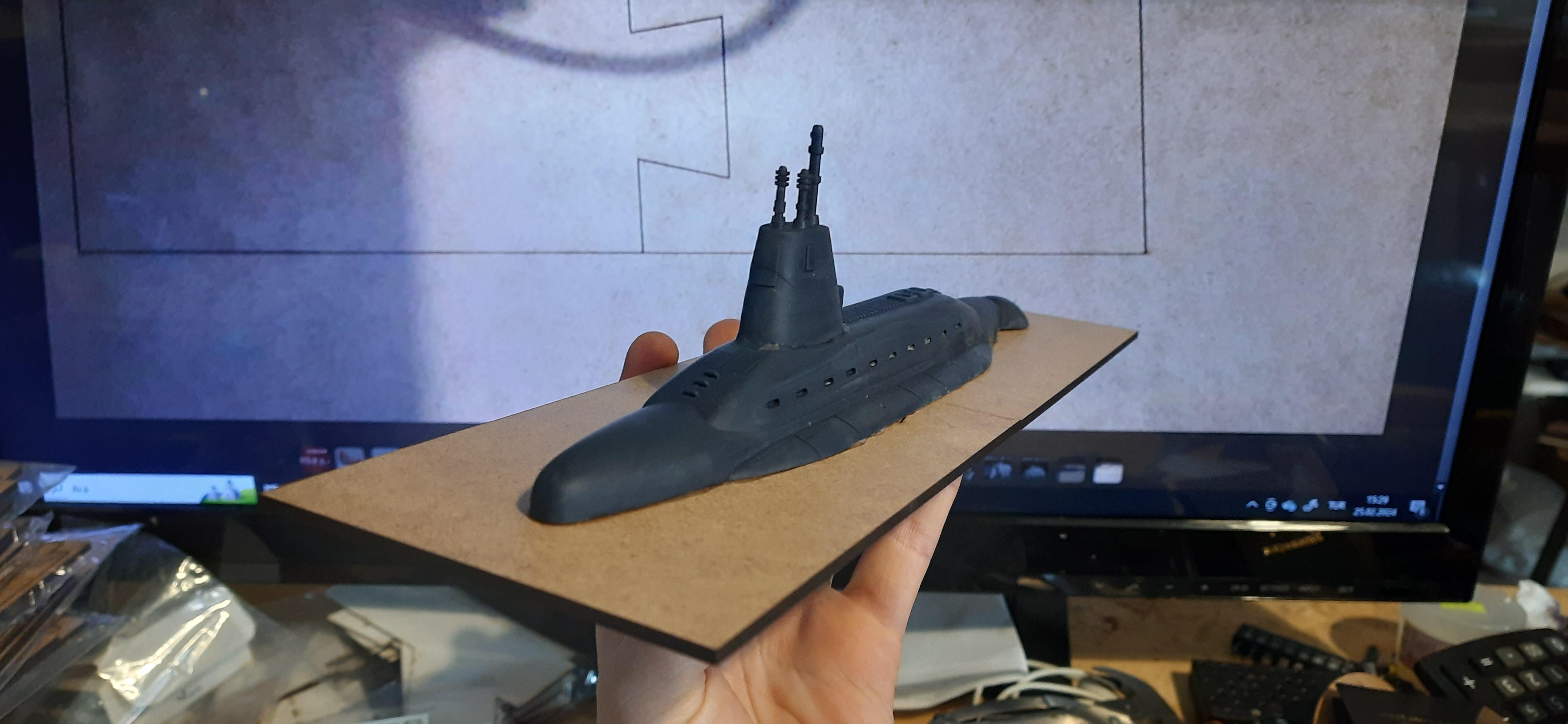 6mm submarine